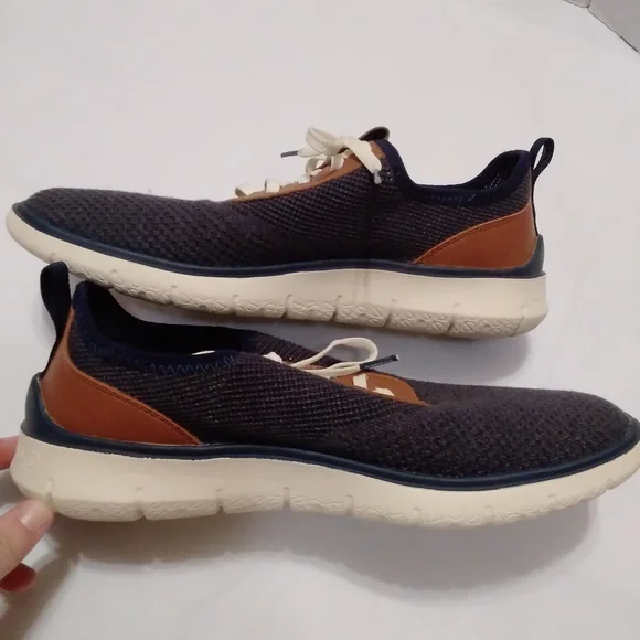 Cole Haan ZeroGrand Blue Stitchlite Comfort Oxford 10.5 - Picture 8 of 12